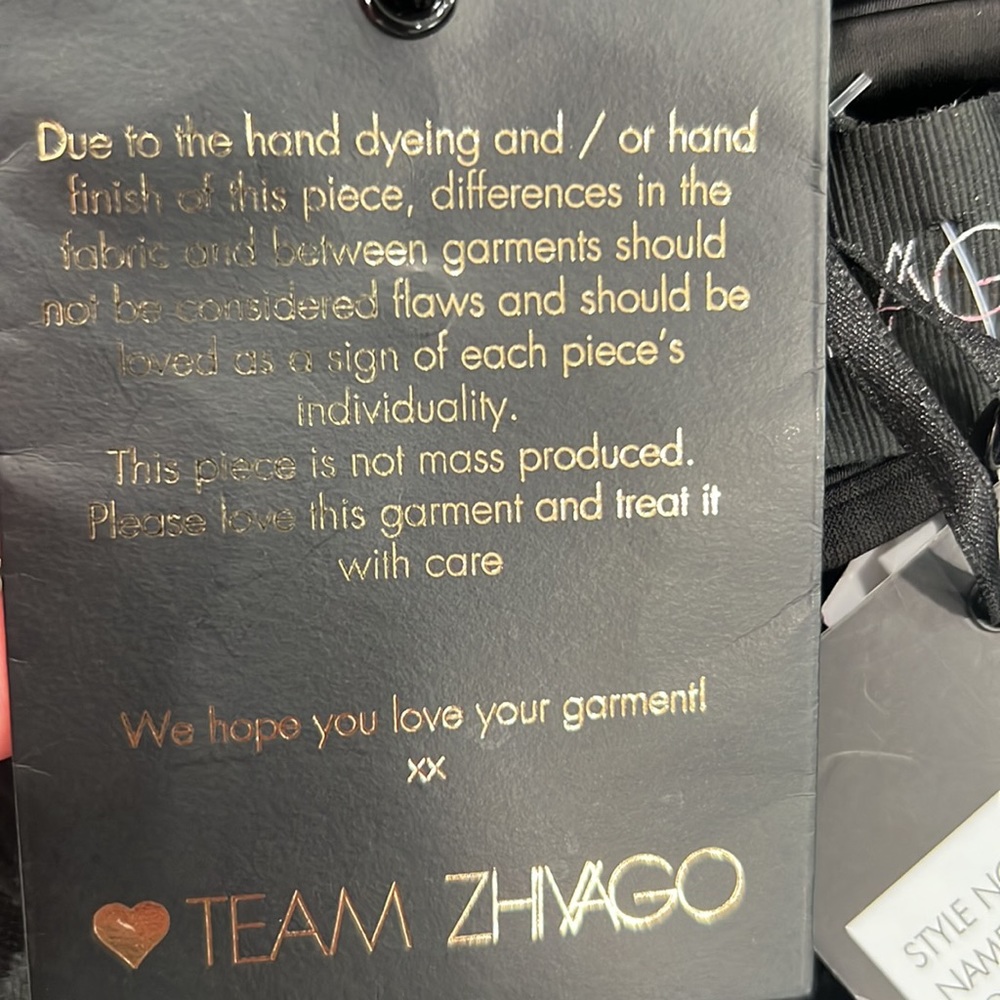 ZHIVAGO Battle Lines Floral-Embellished Vendetta Dress - Picture 9 of 10